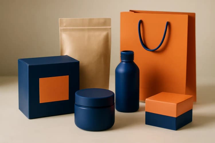 exemplo de e-commerce de sucesso com embalagens de produtos