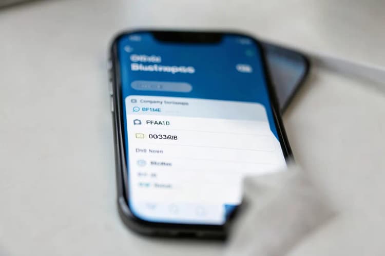 Tela de configuração do WhatsApp Business com campos para preencher informações da empresa.